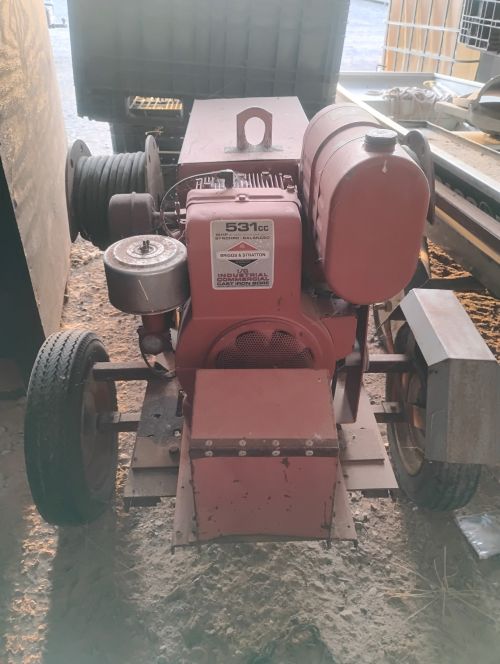 Lincoln Stick Welder (Serial A1029182) - Image 4
